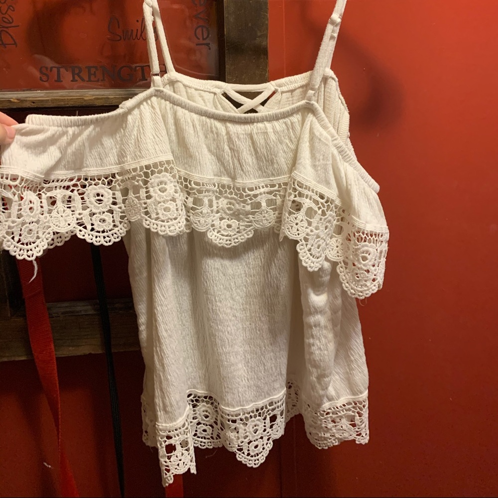 off the shoulder blouse